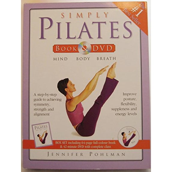 Pre-Owned Simply Pilates Book & DVD by Pohlman Jennifer (2004) Paperback (Paperback) 1741213630 9781741213638