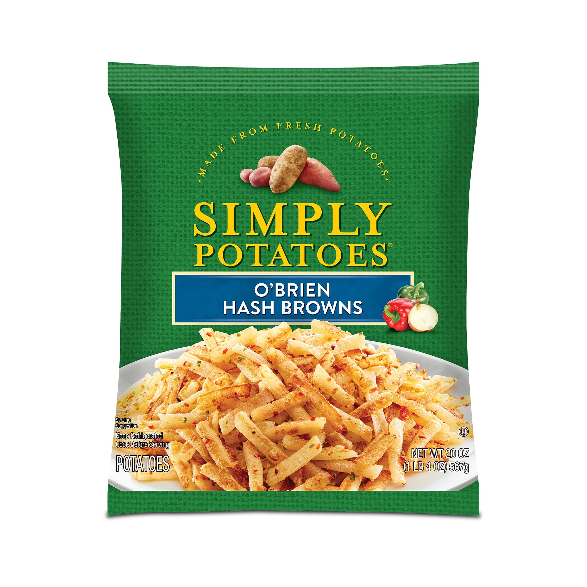 Simply Potatoes O'Brien Hash Browns, 20 oz, Pack of 1