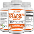 thumbnail image 1 of Simply Potents Seamoss Pills - Organic Seaweed Supplement, Antioxidants, Detox, Fiber, Vitamins, 60 Capsules, 1 of 6
