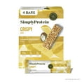 Simply Protein Lemon MMF7 Coconut Crispy Bars Plant Based Protein