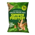 thumbnail image 1 of Simply Protein Restaurant Style Tortilla Chips Jalepeno Ranch, 7g Protein, Gluten Free, 1 pack, 4.58 oz, 1 of 6