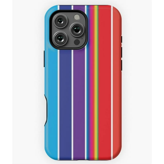 Simply Rainbow Colorful Stripes M4746 Phone Case for iPhone 17 16 15 14 13 12 11 Pro Max