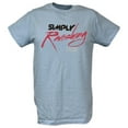 thumbnail image 1 of Simply Ravishing Rick Rude WWE Mens Light Blue T-shirt S, 1 of 4