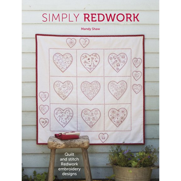 Pre-Owned Simply Redwork: Quilt and Stitch Redwork Embroidery Designs (Paperback) 1446305023 9781446305027