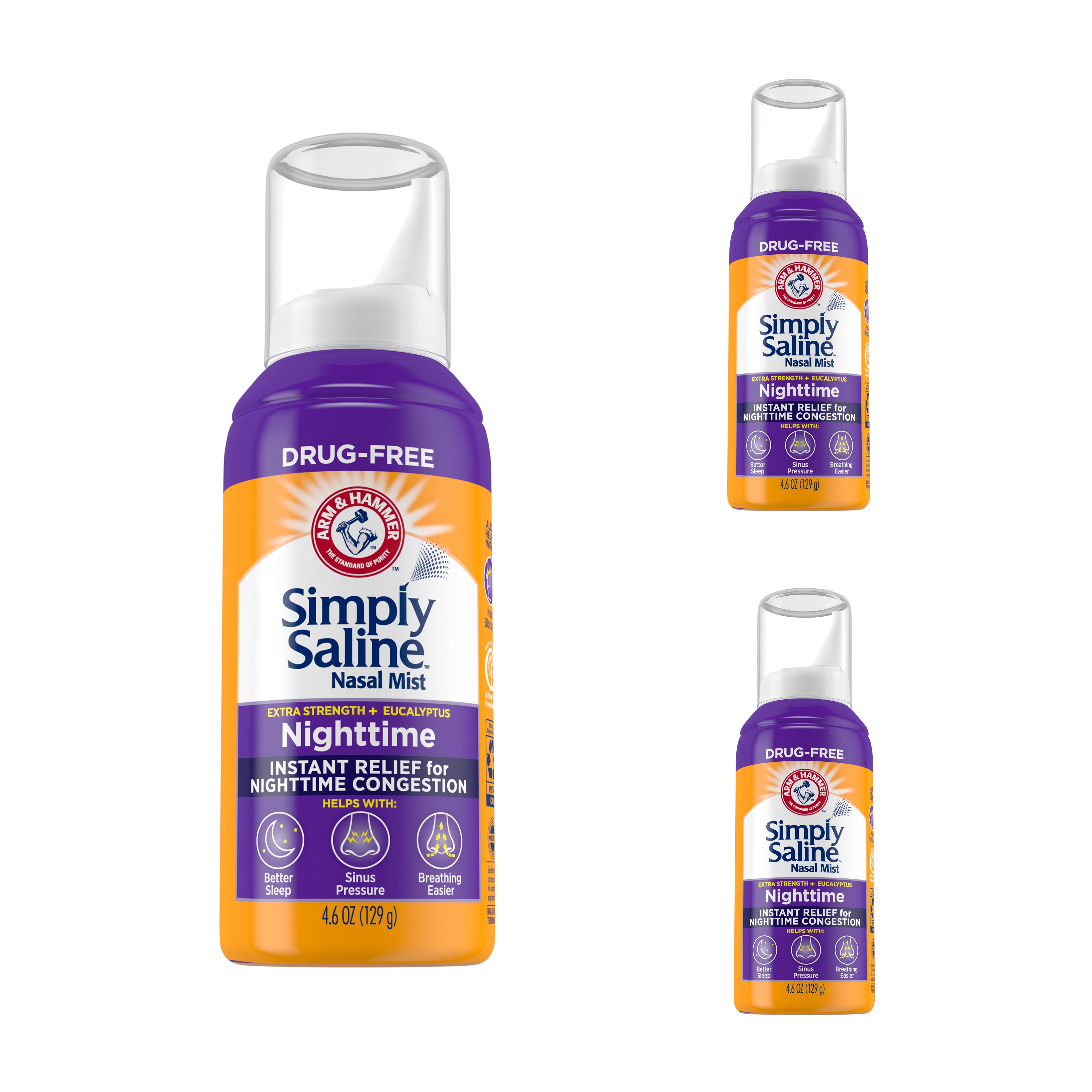 Nose Slap Maximum Strength Smelling Salt with Essential Oils - Pack of 2