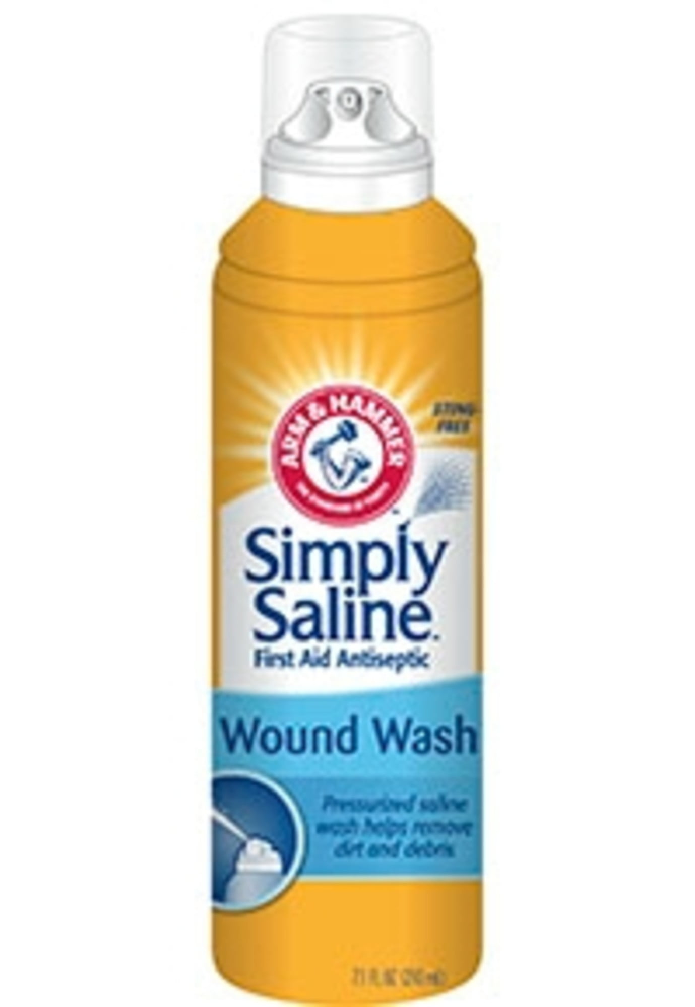 Simply Saline Wound Wash, Sterile Solution Care for Wounds