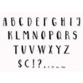 thumbnail image 1 of Simply Sassy - White Terrazzo Deco Letters, 228 Characters, 1 of 2
