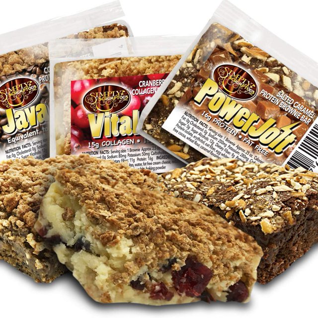 Simply Scrumptous High Protein Brownie Bar Assorted Flavors (Assorted)