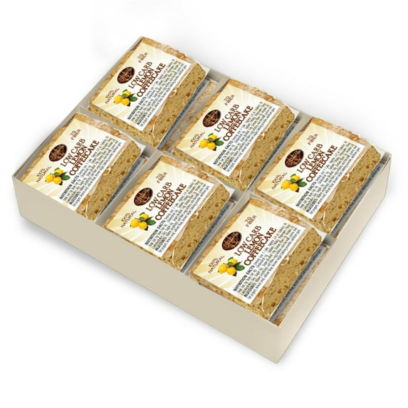Simply Scrumptous Low Carb Fat Free Lemon Coffeecake