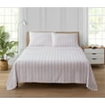 thumbnail image 1 of Simply Shabby Chic Cabana Stripe 4-Piece Soft Washed Microfiber Sheet Set, Full, 1 of 5