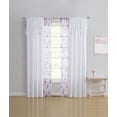thumbnail image 1 of Simply Shabby Chic Ruffled Sunbleached Floral 4-Piece Window Curtain Panel and Sheer Set, 50" x 95", 1 of 6