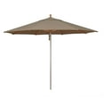thumbnail image 1 of Simply Shade Ibiza Solefin Aluminum Wood Umbrella in Silver/Taupe, 1 of 6
