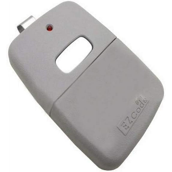 Simply Silver - 10 Digit Pins EZ Code Remote Control Garage Door Gate Opener Transmitter 300 MHz