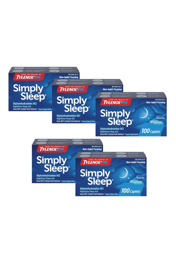 SIMPLY SLEEP CAPLETS 100