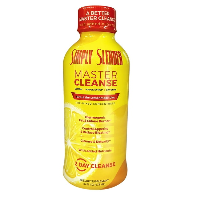 Simply Slender 48Hour Master Cleanse Drink, Weight Loss Supplement