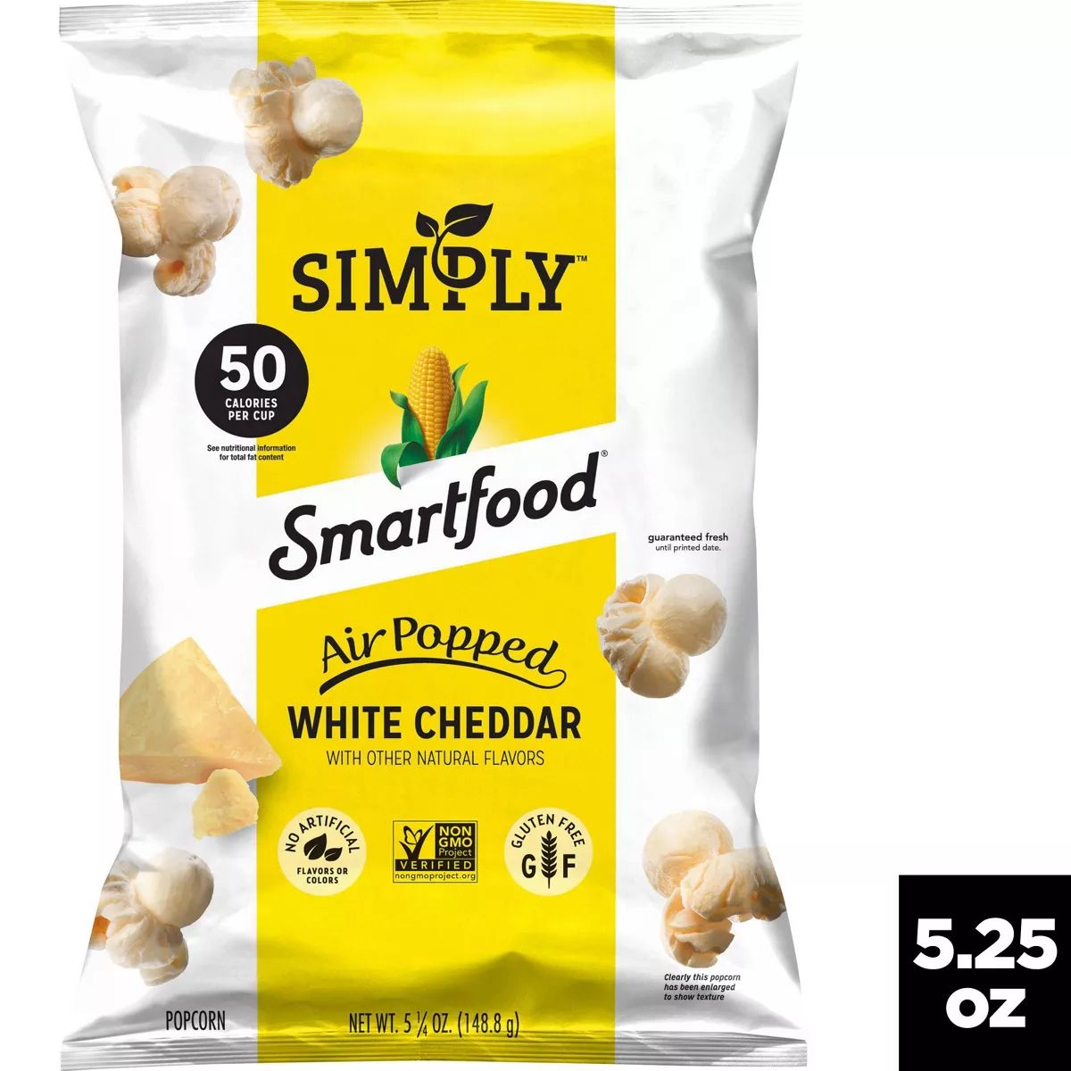 Simply Smartfood White Cheddar Popcorn - 5.25oz