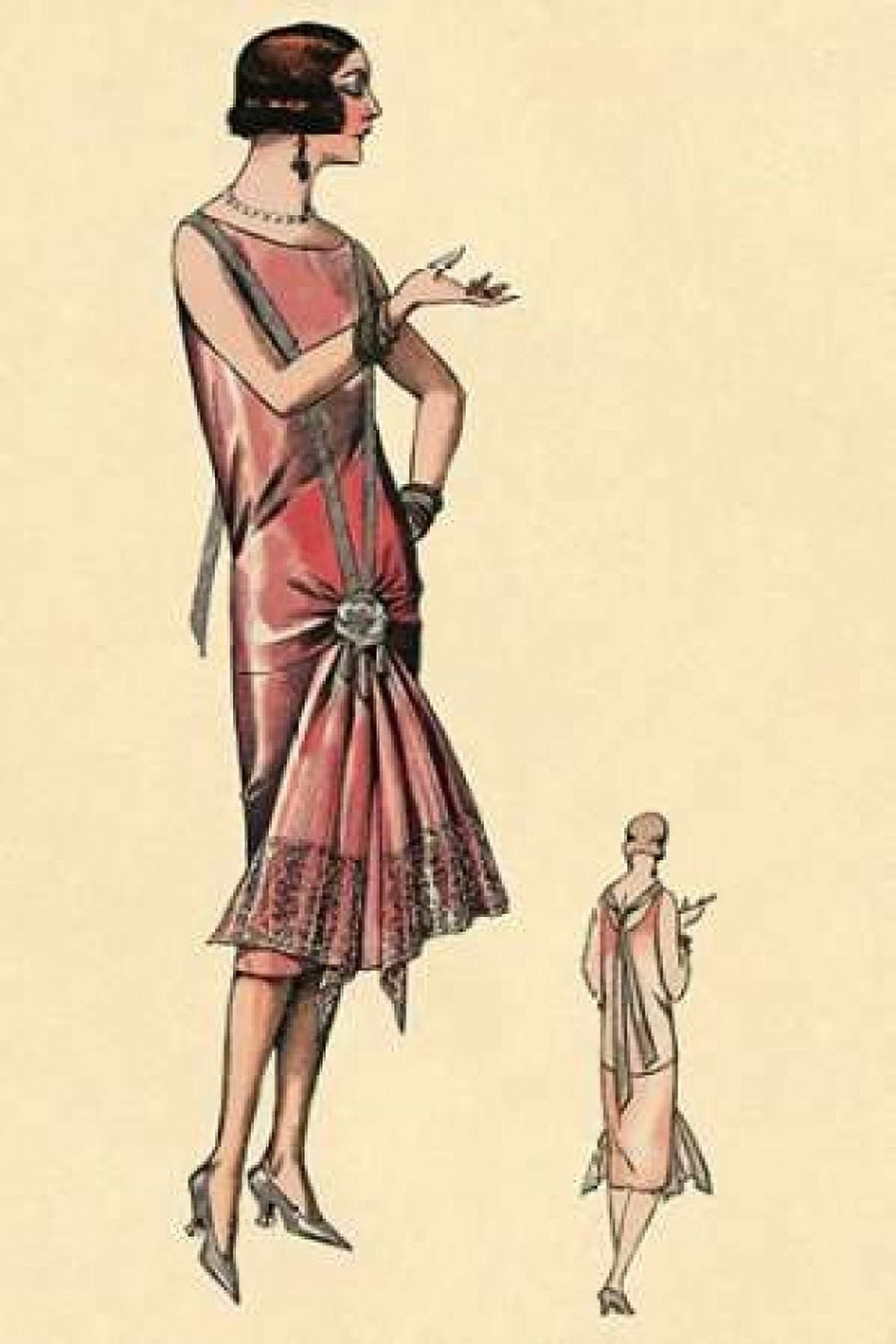 Simply Smashing Canvas Art - Vintage Fashion (12 x 18)