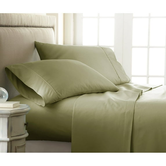Simply Soft 4 Piece Embossed Bed Sheet Set by ienjoy Home