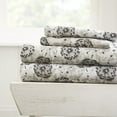 thumbnail image 1 of Simply Soft 4 Piece Floral Patterned Bed Sheet Set, 1 of 7