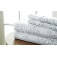 thumbnail image 1 of Simply Soft 4 Piece Floral Patterned Bed Sheet Set, 1 of 3