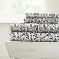thumbnail image 1 of Simply Soft 4 Piece Sheet Set - Premium Ultra Burst of Vines Pattern 4 Piece Bed Sheets Set, 1 of 2