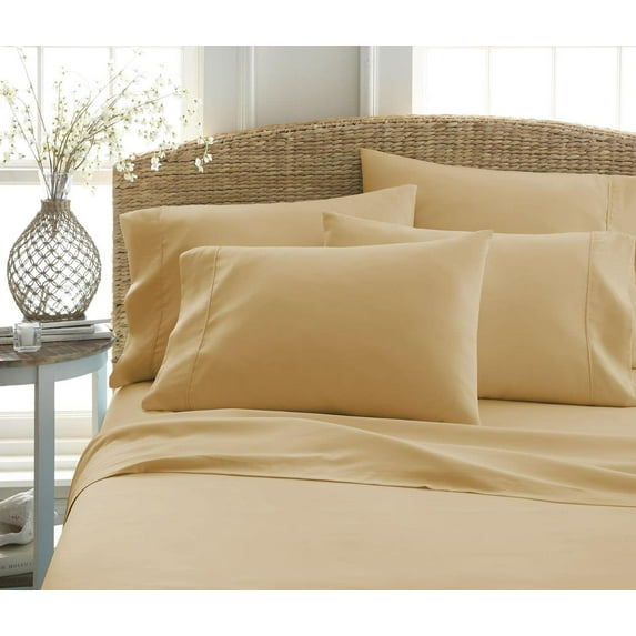 Simply Soft 6-Piece Wrinkle Free Microfiber Sheet Set with 16" Deep Pockets!