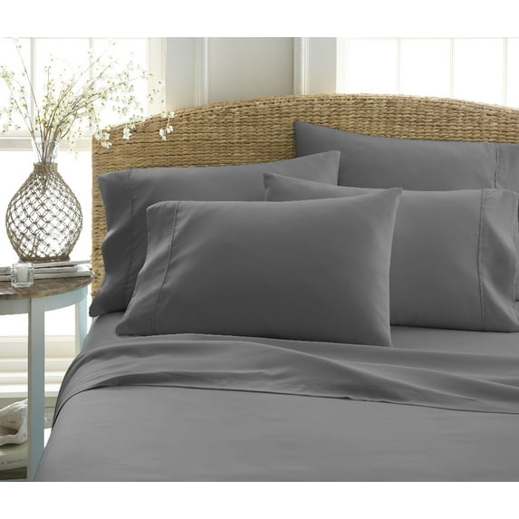 Simply Soft 6-Piece Wrinkle Free Microfiber Sheet Set with 16" Deep Pockets!