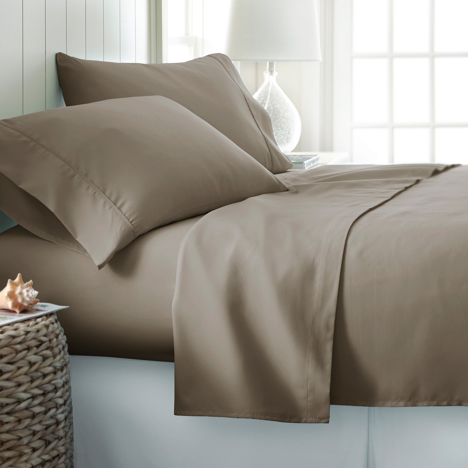 Simply Soft 6-Piece Wrinkle Free Microfiber Sheet Set with 16" Deep Pockets!