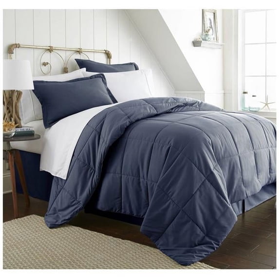 Simply Soft 8-Piece Bed in a Bag, California King, Blue