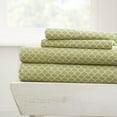 thumbnail image 1 of Simply Soft Geometric Patterned 4 Piece Bed Sheet Set, 1 of 4