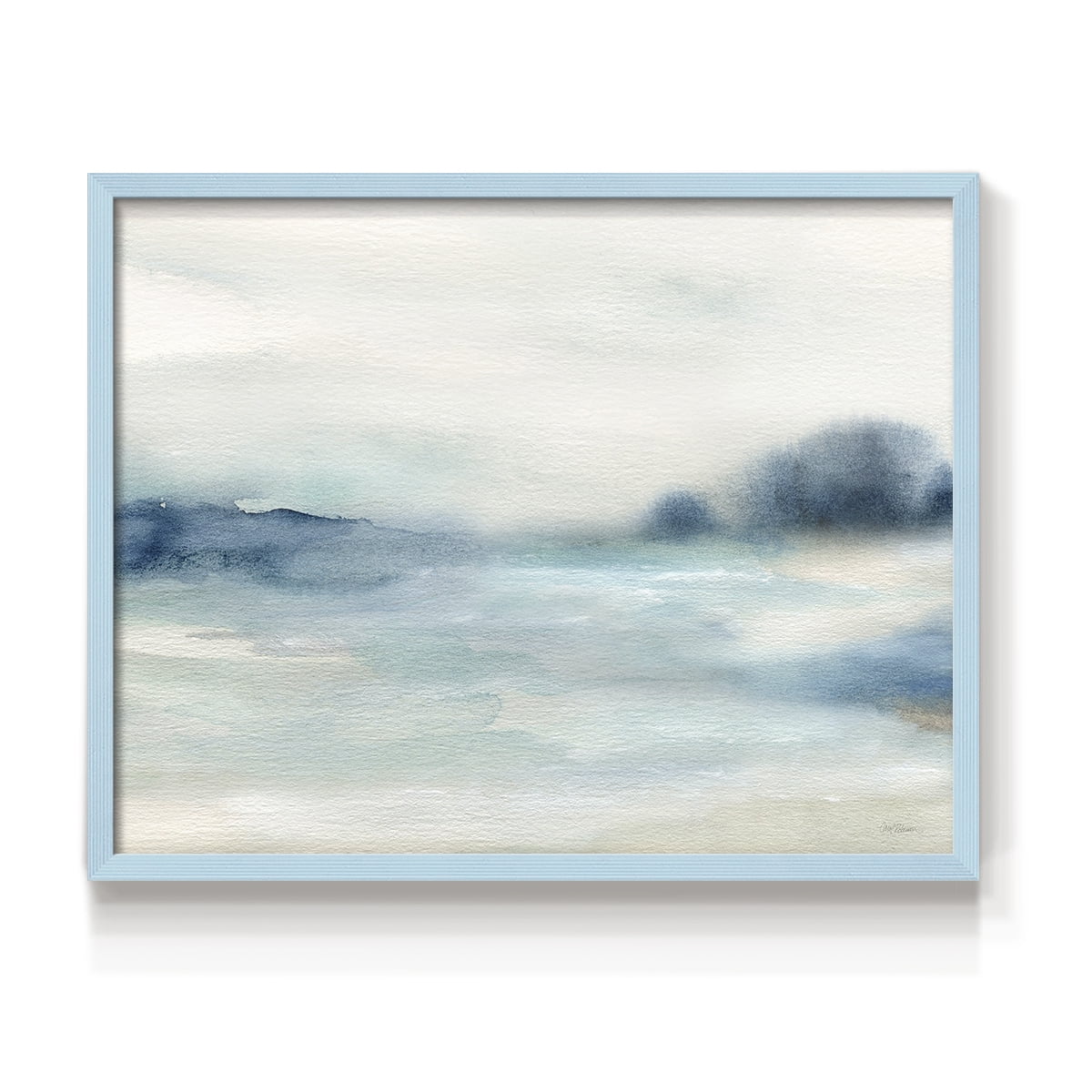 Simply Soft Morning by Carol Robinson - Restickable Framed Giclée Print