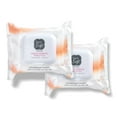 thumbnail image 1 of Simply Soft Premium Makeup Remover Towelettes, Citrus Scented Wipes, 50 Count (2 Packs of 25), 1 of 7