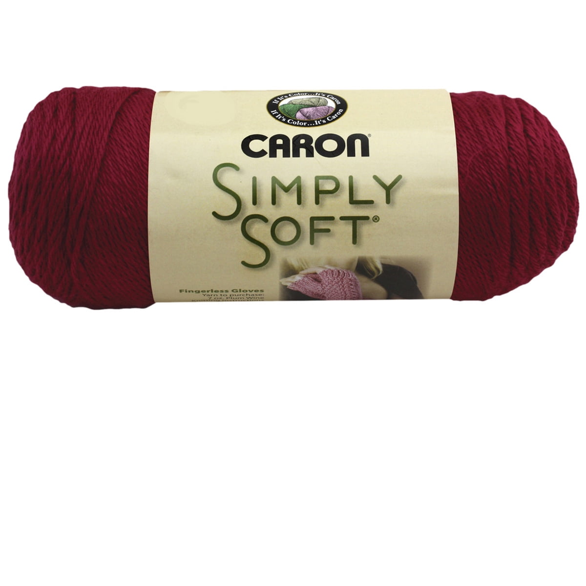 Simply Soft Yarn by Caron - Solid Yarn for Knitting - Crochet - Weaving - Arts & Crafts - Autumn Red - Bulk 15 Pack
