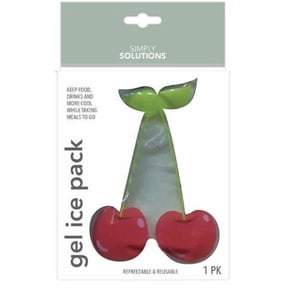 Simply Solutions Gel Ice Pack, Reusable Freezer Pack for Lunch & Coolers