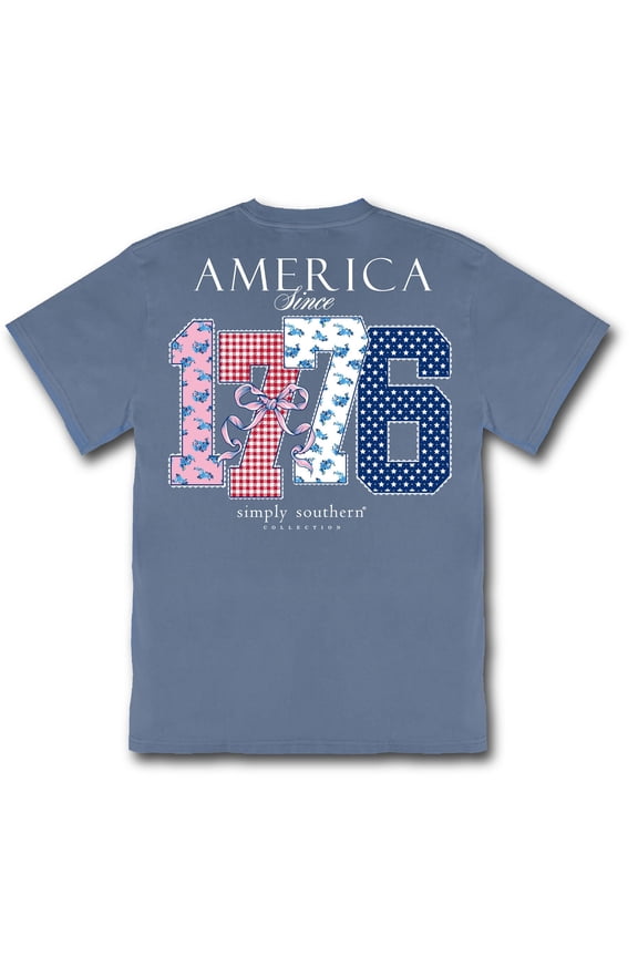 Simply Southern America 1776 Mineral Washed T-Shirt