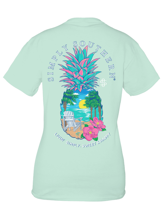 Simply Southern Beach Pineapple T-Shirt