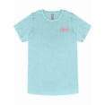 thumbnail image 1 of Simply Southern Beach Signs Washed Aqua T-Shirt, 1 of 5