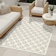 thumbnail image 1 of Simply Southern Cottage Minden 8' X 10' Beige Geometric Area Rug, 1 of 10