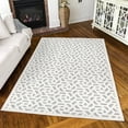 thumbnail image 1 of Simply Southern Cottage Springhill 6' X 9' Blue Geometric Area Rug, 1 of 8
