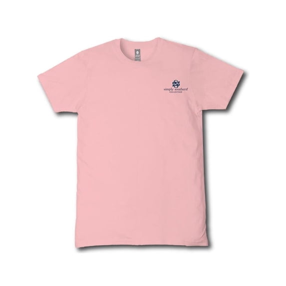 Simply Southern Crabby Beach Tearose T-Shirt