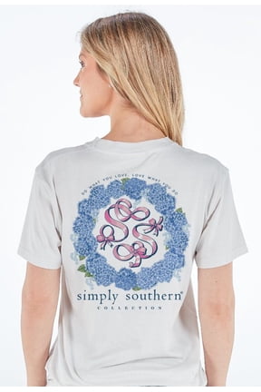 Simply Southern Floral Logo Star T-Shirt
