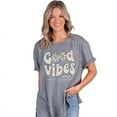 thumbnail image 1 of Simply Southern Good Vibes Over Sized T-Shirt, 1 of 2