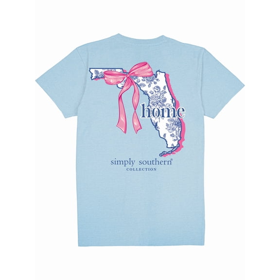 Simply Southern Home Bow Florida T-Shirt