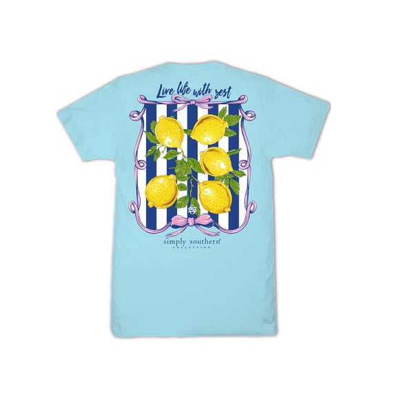 Simply Southern Life With Zest Lemon T-Shirt