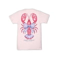 thumbnail image 1 of Simply Southern Lobster Bow Rosy T-Shirt, 1 of 4