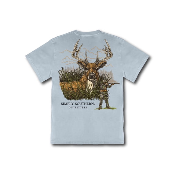 Simply Southern Outfitters Deer Hunting Mineral Washed Unisex T-Shirt