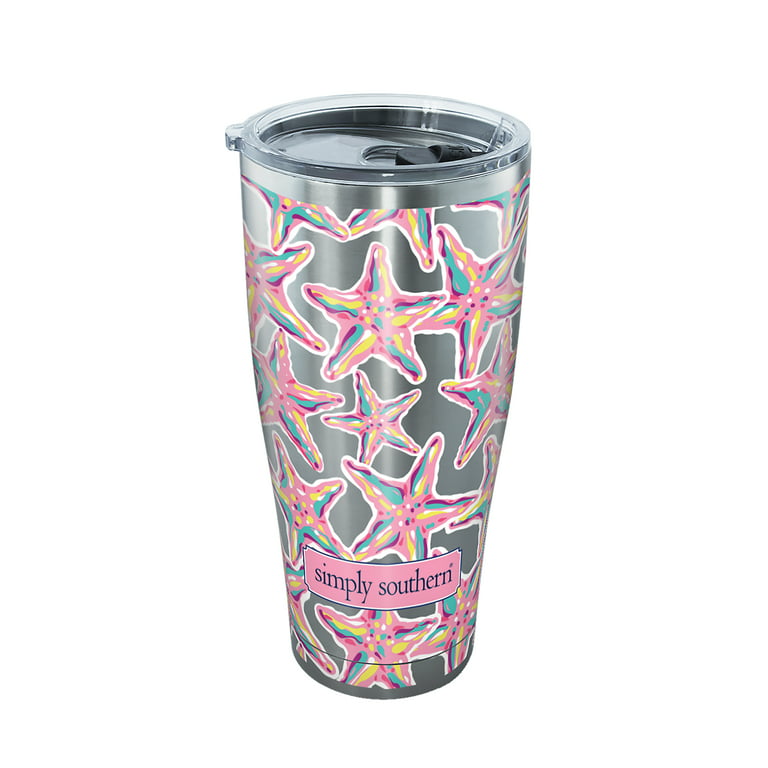 Simply Southern Sea Star 30 oz Stainless Steel Tumbler with lid 