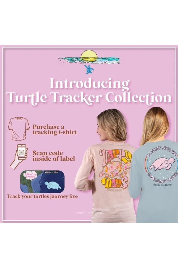 Simply Southern Turtle Tracker Mandala T-Shirt