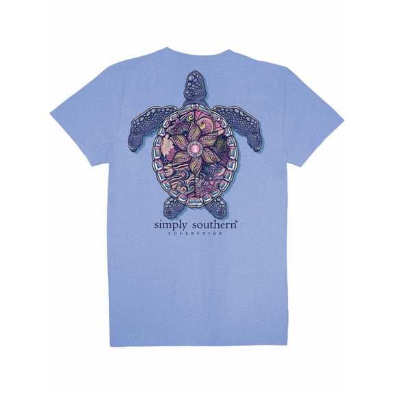 Simply Southern Turtle Tracker Mandala Wave T-Shirt