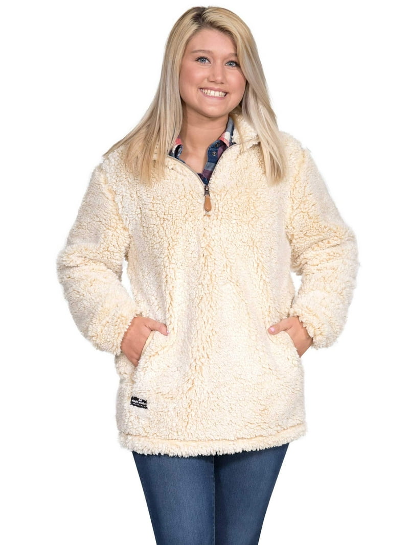 Simply Southern Preppy Collection Women's Frosty Tipped Sherpa